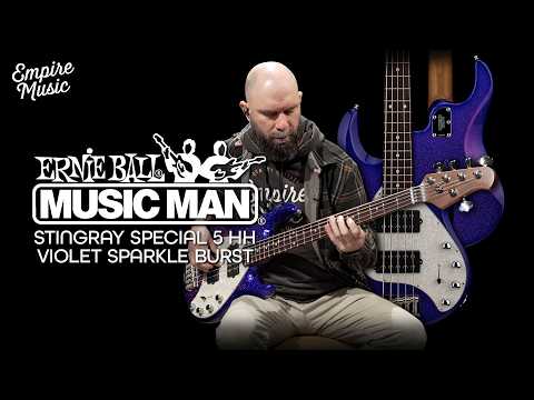 Ernie Ball Music Man StingRay 5 HH with Rosewood Fretboard - Natural image 9
