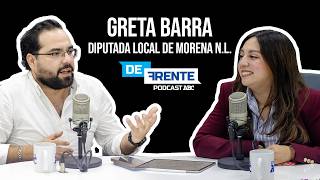 Imagen descriptiva de De Frente con Greta Barra Diputada Local de Morena