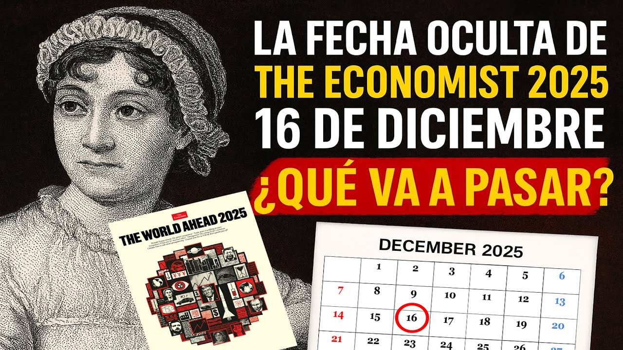 LA FECHA OCULTA DE THE ECONOMIST 2025: 16 DE DICIEMBRE ¿QUÉ VA A PASAR?