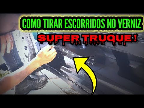 COMO TIRAR ESCORRIDO / ESCORRIDO NO VERNIZ SAI NO POLIMENTO? #pintura #automotiva #hgesteticar