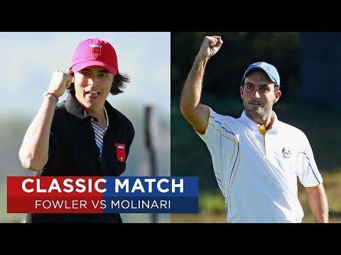 Rickie Fowler vs Edoardo Molinari | Extended Highlights | 2010 Ryder Cup