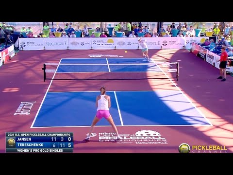 Irina Tereschenko gegen Lea Jansen – US Open 2021 – Highlights des Gold-Finales im Dameneinzel
