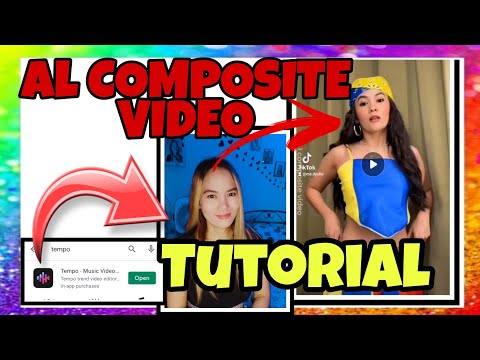 AL COMPOSITE VIDEO TUTORIAL TRENDING APP/ TEMPO APP