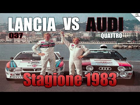 1983 lancia vs Audi: Storia del mondiale Rally più INCREDIBILE di sempre!