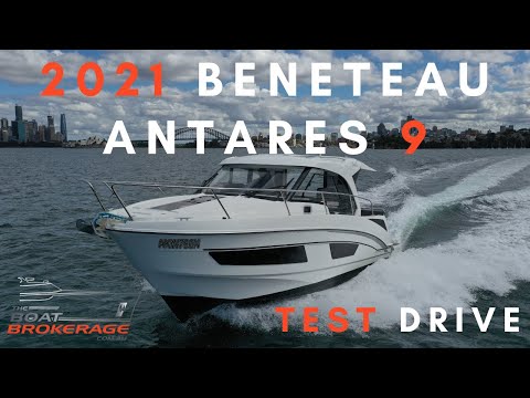 2021 Beneteau Antares 9 - Test Drive with twin 200Hp Mercury Outboards 2021 Beneteau Antares 9 - Test Drive with twin 200Hp Mercury Outboards