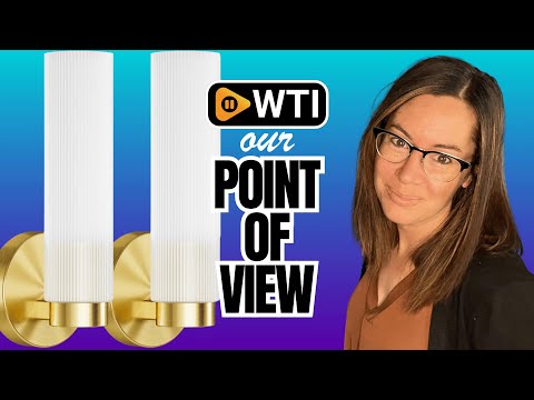 TETOTE Brushed Gold Wall Sconces - WTI product video review