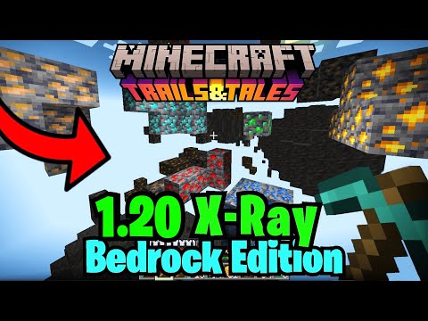Uknowitcheetah - How To Get X-RAY Texture Pack For Minecraft 1.20 Bedrock Edition! (Works on Servers!)