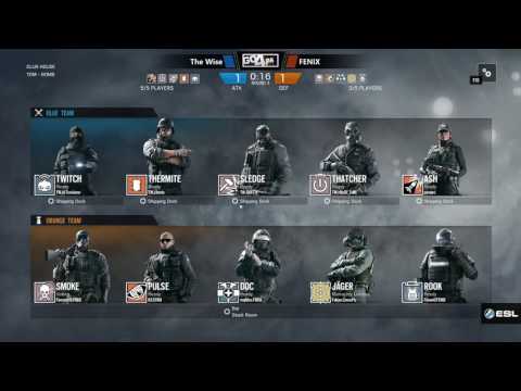 ESL Go4R6 (PC) Europe April 2016 Finals The Wise vs FENIX
