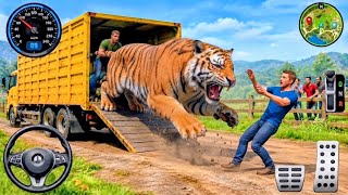 Zoo Animal Cargo Truck Driver - Dangerous Animal Delivery Game 3D - Android GamePlay