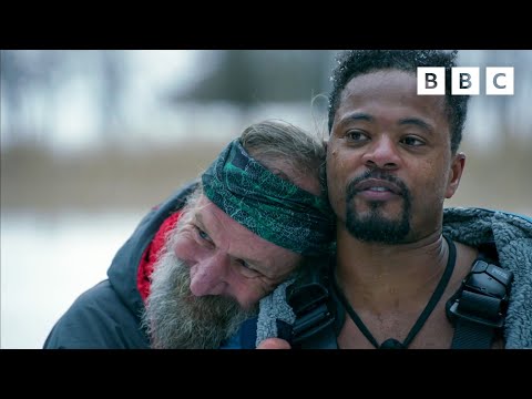 Patrice Evra has emotional breakthrough under ice | Freeze the Fear with Wim Hof - BBC