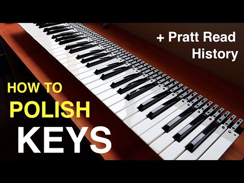 Oberheim OB-X Restoration (Part 2) - Pratt Read History, Keybed Service, Key Polishing.