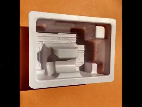 Blister packaging tray