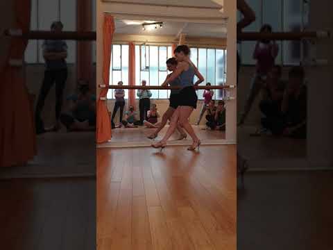 Adorning walk and pivots, Tango Followers Technique with Veronica Toumanova