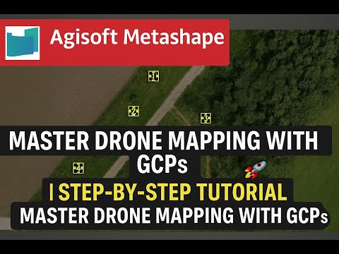 Master Drone Mapping with GCPs in Agisoft Metashape 🚀 | Step-by-Step Tutorial