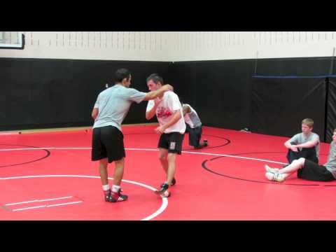 Saeed Azarbayjani Technique: Countering 2 on 1 With A Leg Attack