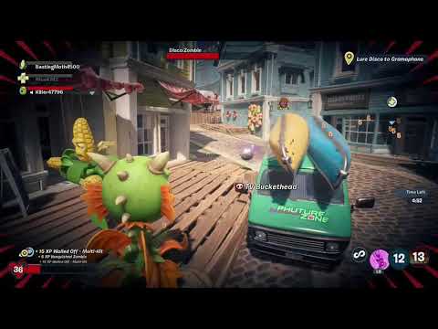 Plants vs  Zombies Battle for Neighborville Elite Dico Zombie Boss Fight