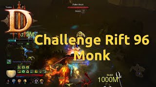 Diablo 3 - Challenge Rift - Challenge 96 - Monk - Completed