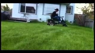 preview picture of video 'Cutting Grass In Calgary'