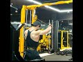 Cable rear delt fly