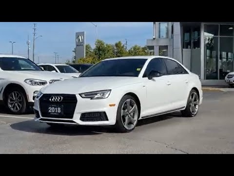 2018 Audi A4 2.0 TFSI quattro Progressiv D4617A