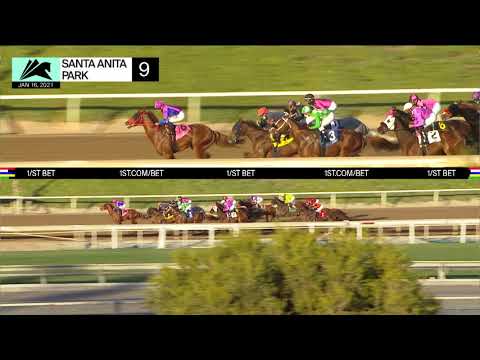 Brickyard Ride wins the Don Valpredo California Cup Sprint on Saturday, January 16th, 2021.