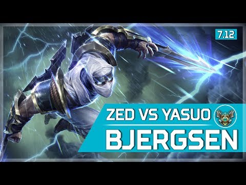 500. Bjergsen - Zed vs Yasuo - Mid - June 25th, 2017 - Patch 7.12 Season 7