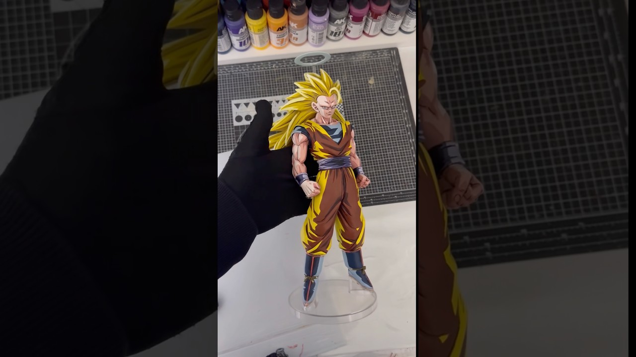 スーパーサイヤ人3孫悟空リペイント  #リペイント #ドラゴンボール #dragonball
