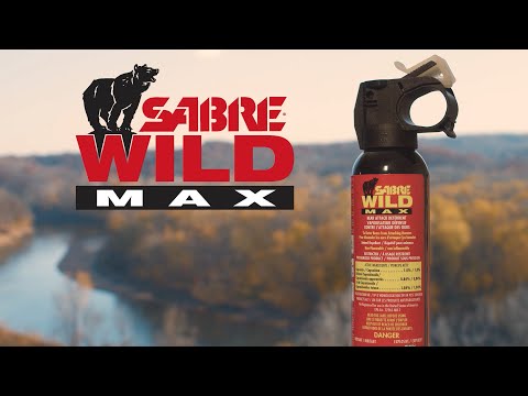 Be Prepared to Explore the Outdoors - SABRE WILD MAX Bear Spray Deterrent