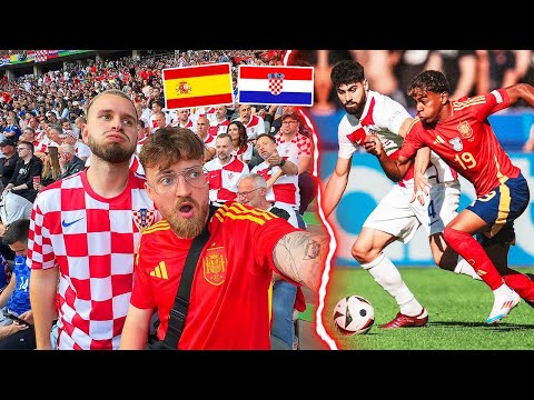 Spanien vs. Kroatien - EM Stadionvlog 🇪🇸🇭🇷 | LAMINE VERZAUBERT EUROPA 😱 | ViscaBarca