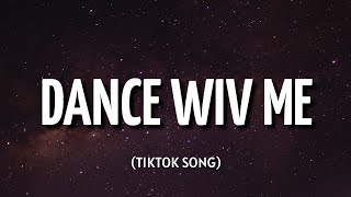 Dizzee Rascal - Dance Wiv Me (Lyrics) {Speed Up} &quot; come dance with me, i see you glance at me &quot;