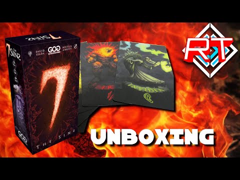 7 The Sins Unboxing #13 gioco da tavolo italiano
