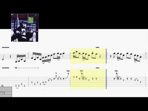 Transcription Guitar Solo - Help The Poor - Robben Ford