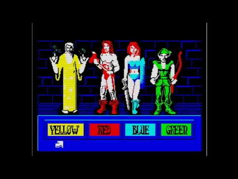 Gauntlet II Gameplay | ZX Spectrum | No Commentary