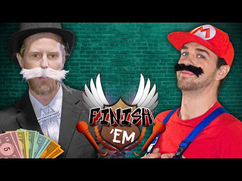 Monopoly vs Mario // FINISH 'EM! (ft. Stephan Bouwman)