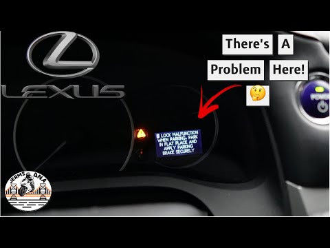 [P] LOCK MALFUNCTION WHEN PARKING, PARK IN FLAT PLACE AND APPLY PARKING BRAKE SECURELY | SOLVED