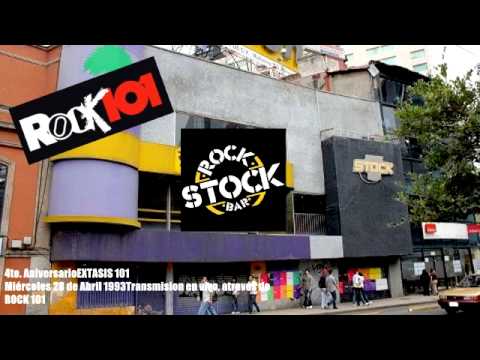 4to Aniversario EXTASIS 101 en Rock Stock / 1993