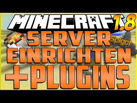 PoWiGi - SET UP your own Minecraft server and INSTALL PLUGINS - TUTORIAL - GERMAN