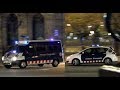 RARE Mossos D Esquadra Barcelona Ford Transit And Seat Altea Responding