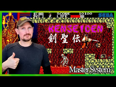 Samurais, Skelette und Dämonen! Meg spielt Kenseiden (Sega Master System) - Never be Good at