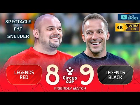 mit krankhafter Fettleibigkeit kehrte SNEIJDER zum Fußballspielen zurück und sorgte für eine Show