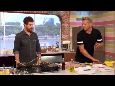 ITV's This Morning host Red's co-founders, James and Scott for some southern US BBQ ideas