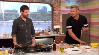 ITV's This Morning host Red's co-founders, James and Scott for some southern US BBQ ideas