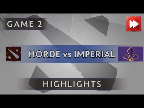 Horde vs The Imperial [Game 2] World Electronic Sports Games International - Dota Highlights