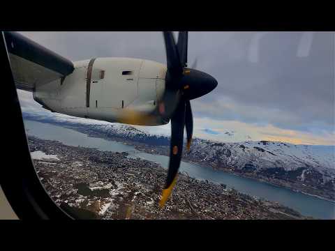 [4K] – Full Flight – Finnair – ATR ATR-72-212A – TOS-HEL – OH-ATF – AY946 – IFS 1043