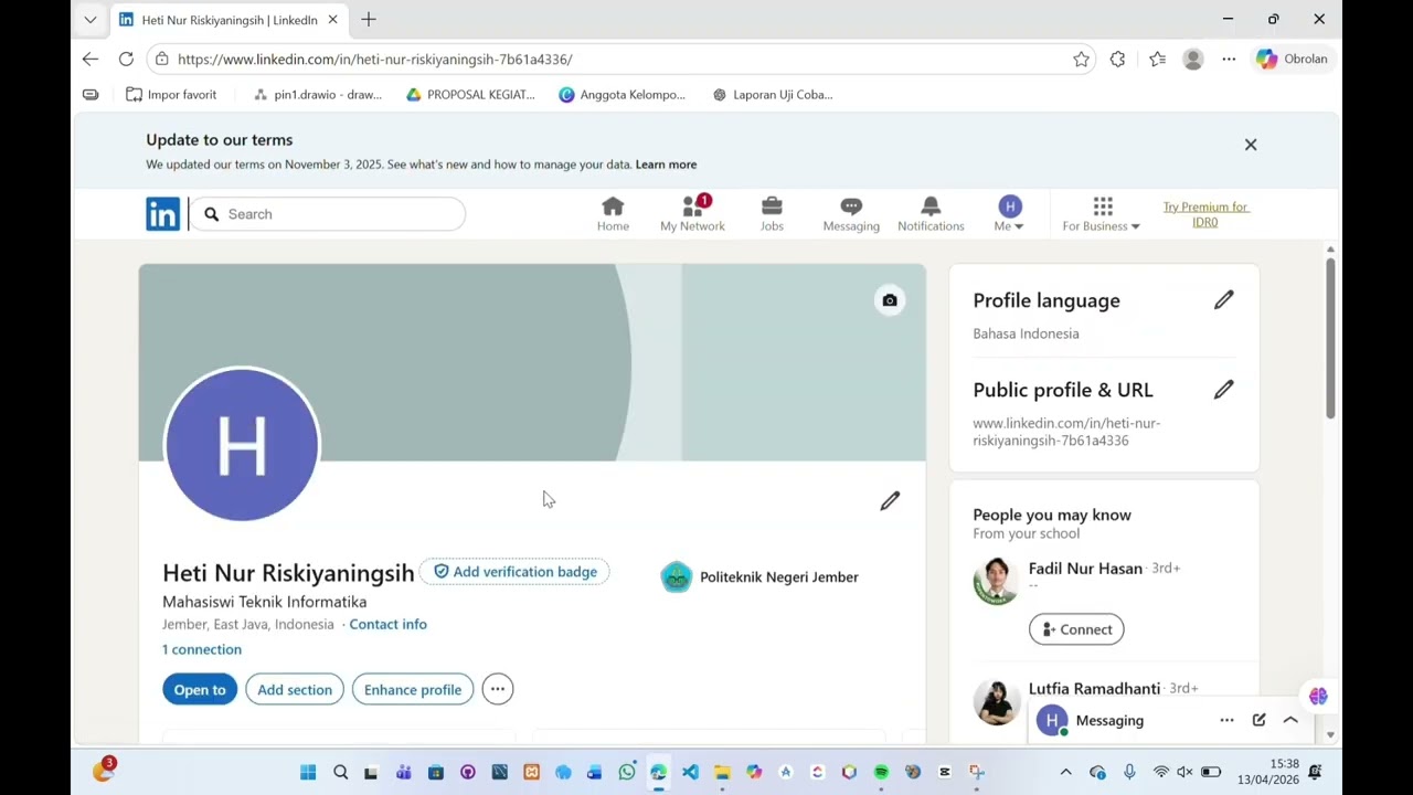 Panduan LinkedIn untuk Pemula: Daftar, Tambah Koneksi & Cari Kerja