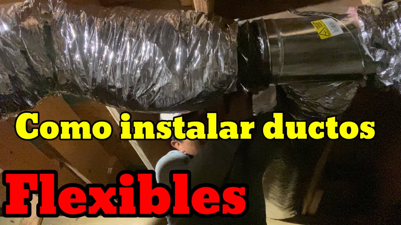 Como instalar ductos flexibles para aire central LA CASITA ep18