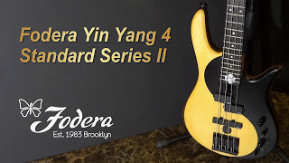 Video thumbnail for [MusicForce] Fodera Victor Wooten Yin-Yang Standard Series II 4-strings by Music Force Official