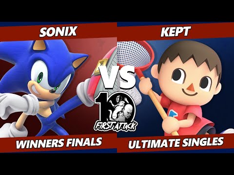 First Attack 2022 Winners Finals - Sonix (Sonic) Vs. kept (Villager, Isabelle) Smash Ultimate Tourna