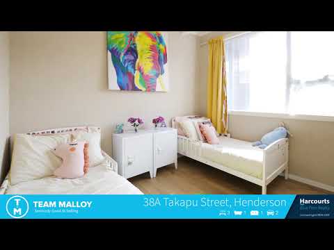 38A Takapu Street, Henderson, Auckland, 3房, 1浴, 独立别墅