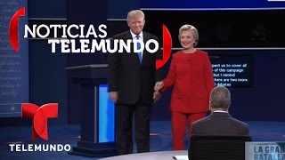 Primer Debate: Primer fuerte enfrentamiento entre Trump y Clinton por economía Primer Debate: Primer fuerte enfrentamiento entre Trump y Clinton por economía